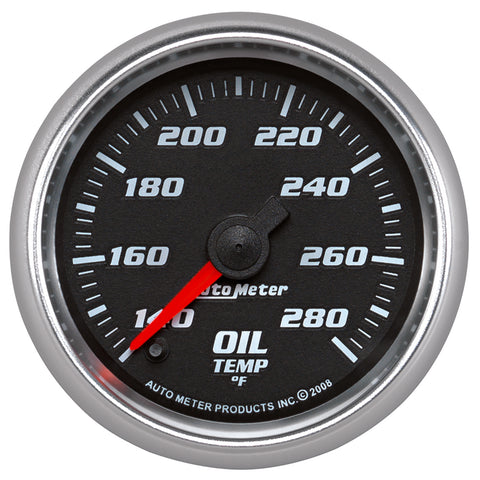 2-1/16" OIL TEMPERATURE 140-280 °F BLACK PRO-CYCLE