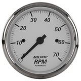 3-1/8" IN-DASH TACHOMETER 0-7000 RPM AMERICAN PLATINUM