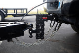 GEN-Y - PHANTOM-X 2.5" Solid Shank 10" Drop 1.6K TW 16K Hitch & GH-052 Tri-Ball Mount - GH-2435X