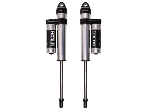 ICON 2004-2008 Ford F-150 2WD 0-3” Lift Rear V.S. 2.5 Aluminum Series Shock Absorbers Piggyback Reservoir Pair