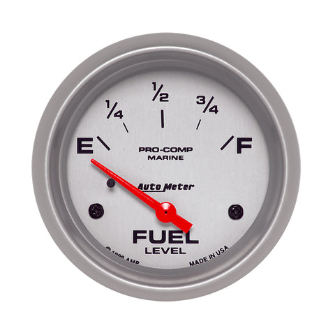 2-5/8" FUEL LEVEL 240-33 O MARINE SILVER ULTRA-LITE