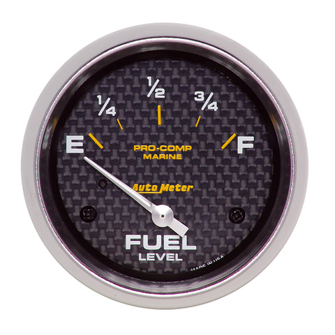 2-5/8" FUEL LEVEL 240-33 O MARINE CARBON FIBER