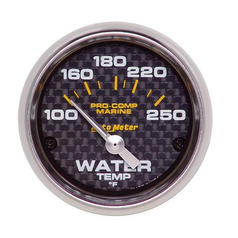 2-1/16" WATER TEMPERATURE 100-250 °F MARINE CARBON FIBER