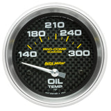 2-5/8" OIL TEMPERATURE 140-340 °F MARINE CARBON FIBER