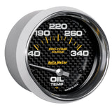 2-5/8" OIL TEMPERATURE 140-340 °F MARINE CARBON FIBER