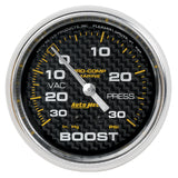 2-5/8" VACUUM/BOOST 30 IN HG/20 PSI MARINE CARBON FIBER