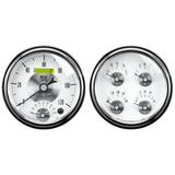 2 PC. GAUGE KIT 5" QUAD & TACH/SPEEDO 240-33 O PRESTIGE PEARL