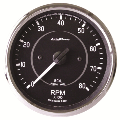 4" IN-DASH TACHOMETER 0-8000 RPM COBRA
