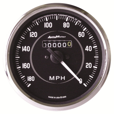 4" SPEEDOMETER 0-180 MPH COBRA
