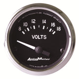 2-1/16" VOLTMETER 8-18V COBRA