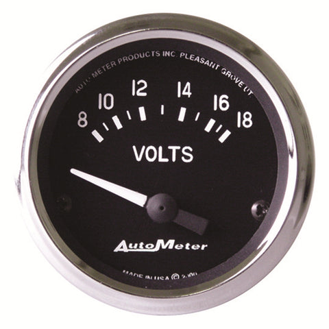 2-1/16" VOLTMETER 8-18V COBRA