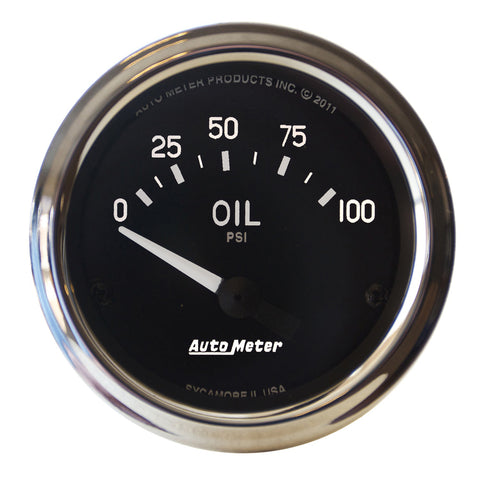 2-1/16" OIL PRESSURE 0-100 PSI COBRA