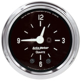 2-1/16" CLOCK 12 HOUR COBRA