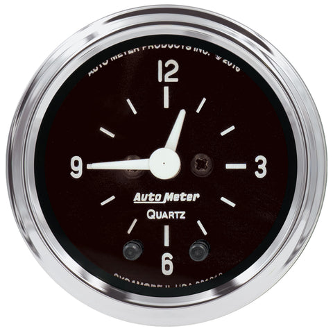 2-1/16" CLOCK 12 HOUR COBRA