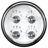 5" QUAD GAUGE 100 PSI/100-250 °F/8-18V/0-90 O PRESTIGE PEARL