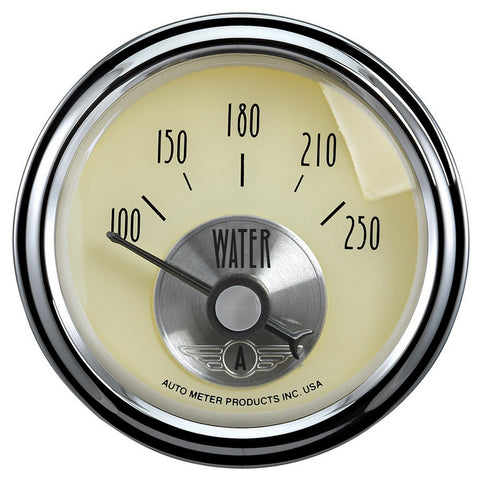 2-1/16" WATER TEMPERATURE 100-250 °F PRESTIGE ANTIQUE IVORY