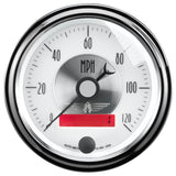 3-3/8" SPEEDOMETER 0-120 MPH PRESTIGE PEARL