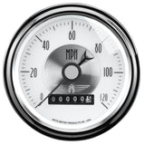 3-3/8" SPEEDOMETER 0-120 MPH PRESTIGE PEARL