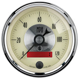 3-3/8" SPEEDOMETER 0-120 MPH PRESTIGE ANTIQUE IVORY