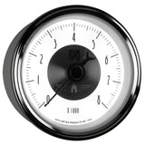 3-3/8" IN-DASH TACHOMETER 0-8000 RPM PRESTIGE PEARL