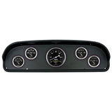5 GAUGE DIRECT-FIT DASH KIT FORD F100 57-60 OLD TYME BLACK