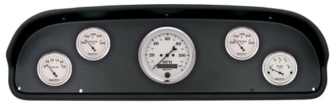 5 GAUGE DIRECT-FIT DASH KIT FORD F100 57-60 OLD TYME WHITE