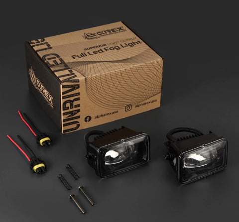AlphaRex-Universal LED Projector Fog Lights