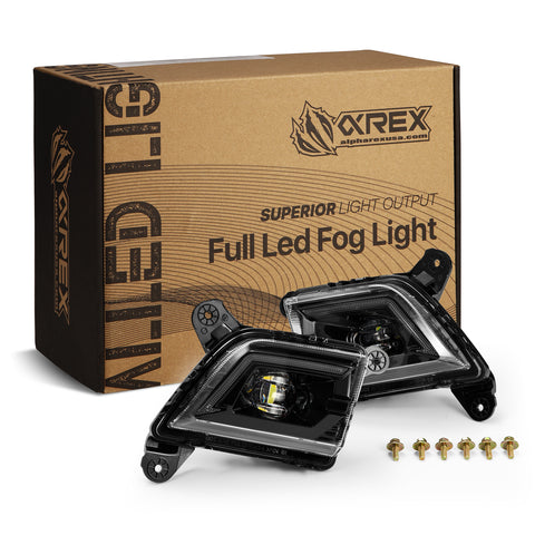 AlphaRex DoubleTap Dual Color LED Projector Fog Lights - 210017