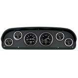 6 GAUGE DIRECT-FIT DASH KIT FORD F100 57-60 OLD TYME BLACK