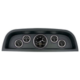 5 GAUGE DIRECT-FIT DASH KIT CHEVROLET TRUCK 60-63 OLD TYME BLACK
