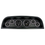 6 GAUGE DIRECT-FIT DASH KIT CHEVROLET TRUCK 60-63 OLD TYME BLACK