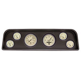 6 GAUGE DIRECT-FIT DASH KIT GMC TRUCK 60-66 ANTIQUE BEIGE