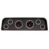 6 GAUGE DIRECT-FIT DASH KIT GMC TRUCK 60-66 DESIGNER BLACK