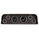 6 GAUGE DIRECT-FIT DASH KIT GMC TRUCK 60-66 OLD TYME BLACK
