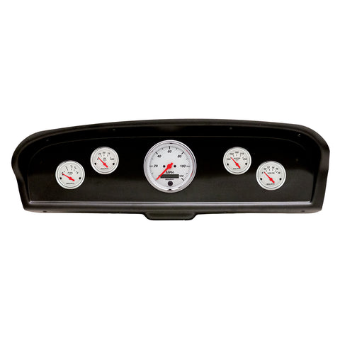 5 GAUGE DIRECT-FIT DASH KIT FORD TRUCK 61-66 ARCTIC WHITE
