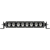 RIGID Radiance Plus SR-Series Single Row LED Light Bar With 8 Backlight Options: Red Green Blue Light Blue Purple Amber White Or Rotating 10 Inch Length