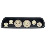 6 GAUGE DIRECT-FIT DASH KIT FORD MUSTANG 64-65 ANTIQUE BEIGE