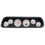 6 GAUGE DIRECT-FIT DASH KIT FORD MUSTANG 64-65 ARCTIC WHITE
