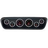 6 GAUGE DIRECT-FIT DASH KIT FORD MUSTANG 64-65 DESIGNER BLACK