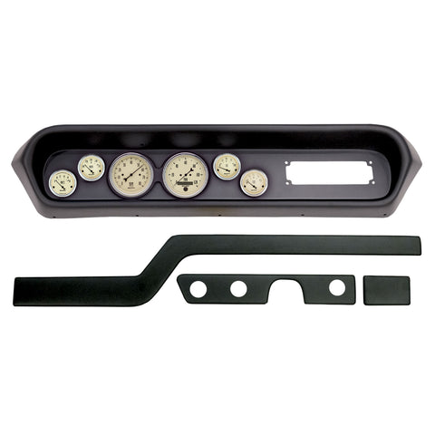 6 GAUGE DIRECT-FIT DASH KIT PONTIAC GTO/LEMANS 64-65 ANTIQUE BEIGE