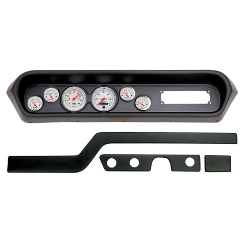 6 GAUGE DIRECT-FIT DASH KIT PONTIAC GTO/LEMANS 64-65 ARCTIC WHITE