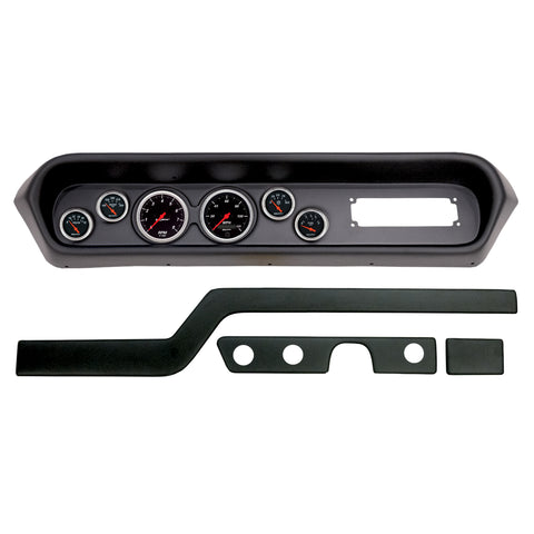 6 GAUGE DIRECT-FIT DASH KIT PONTIAC GTO/LEMANS 64-65 DESIGNER BLACK