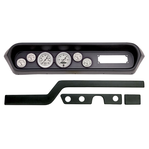 6 GAUGE DIRECT-FIT DASH KIT PONTIAC GTO/LEMANS 64-65 OLD TYME WHITE