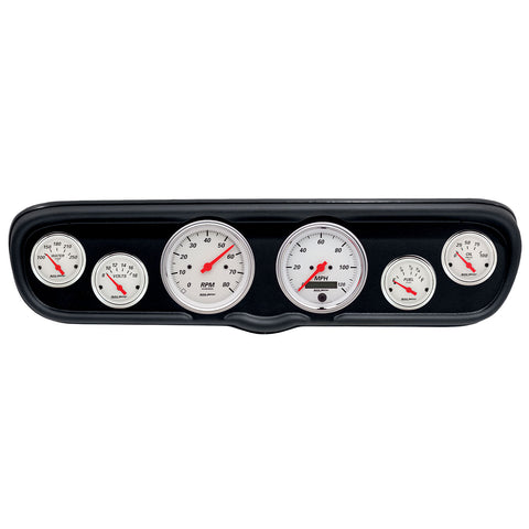 6 GAUGE DIRECT-FIT DASH KIT FORD MUSTANG 66 ANTIQUE BEIGE