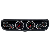 6 GAUGE DIRECT-FIT DASH KIT FORD MUSTANG 66 DESIGNER BLACK