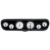 6 GAUGE DIRECT-FIT DASH KIT FORD MUSTANG 66 OLD TYME WHITE