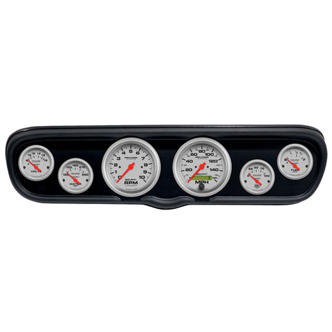 6 GAUGE DIRECT-FIT DASH KIT FORD MUSTANG 66 SPORT-COMP II