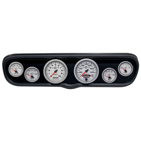 6 GAUGE DIRECT-FIT DASH KIT FORD MUSTANG 66 ULTRA-LITE