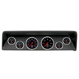 6 GAUGE DIRECT-FIT DASH KIT CHEVROLET NOVA 66-67 DESIGNER BLACK
