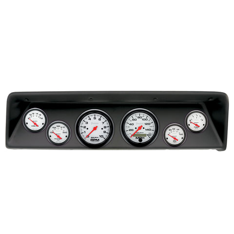 6 GAUGE DIRECT-FIT DASH KIT CHEVROLET NOVA 66-67 PHANTOM